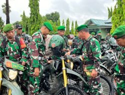 Kodim 1409/Gowa Gelar Apel Pasukan untuk Pastikan Keamanan Pemilu 2024