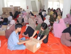 Polres Takalar dan Bawaslu Lakukan Pengawasan dan Pengamanan Sortir-Lipat Surat Suara Pemilu 2024 Kabupaten Takalar