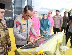 Kapolda Sulawesi Selatan Resmikan Mako Polres Soppeng, Masjid Al-Aqso Polres Soppeng Serta Gelar Bakti Sosial, Bakti Kesehatan dan Pasar Murah