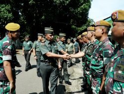 Pangdam XIV/Hsn Kunker Perdana Ke Yon Arhanud 4/AAY