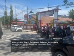 Satgas Kamseltibcar Lantas OMB 2024 Polres Sinjai,Pengaturan Lalu Lintas Siang Hari