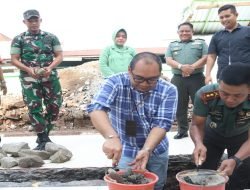 Dandim 0808/Blitar Pimpin Peletakan Batu Pertama Pembangunan Masjid Al Ikhlas