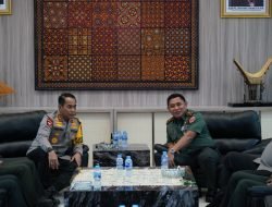 Jalin Silaturahmi dan Perkuat Sinergitas, Pangdam XIV/Hsn Kunjungi Polda Sulawesi Selatan