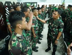 Pangdam XIV/Hsn Beri Jam Pimpinan dan Gelar Apel Kesiapsiagaan Yang Dilaksanakan Secara Serentak Di Seluruh Satuan Jajaran