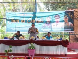 Kapolres Sidrap Pimpin Jumat Curhat di Tonronge Baranti