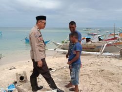 Hadir ditengah Masyarakat, Bhabinkamtibmas Pulau Kodingareng berikan rasa Nyaman