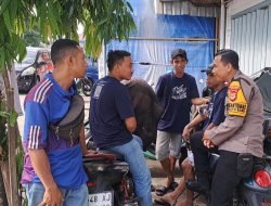 Antisipasi Hoax jelang Pemilu 2024, Bhabinkamtibmas Melayu Baru berikan Himbauan jaga Kamtibmas