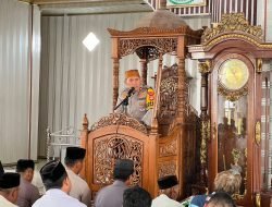 Kapolres Sidrap Melaksanakan Safari Jumat di Masjid Taqwa Bojoe Watang Pulu