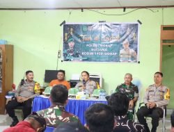 Kapolres Sidrap Pimpin Jumat Curhat di Uluale Watang Pulu