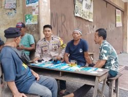 Sebagai Cooling System Jelang Pemilu 2024,Bhabinkamtibmas Pattunuang Sampaikan Imbauan Kamtibmas kepada Warga