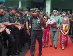 Pangdam XIV/Hsn Kunker Ke Kodim 1408/Makassar : Jadilah Prajurit Yang Profesional dan Dicintai Rakyat