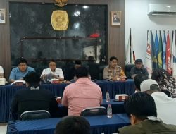 Kapolres AKBP Yudi Frianto Hadiri Rakor Persiapan Kampanye Rapat Umum Peserta Pemilu 2024