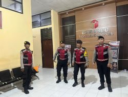 Cegah Gangguan Kamtibmas,Personel Sat Samapta Polres Sidrap Gelar Patroli Blue Light