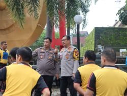 Polres Pelabuhan Makassar Gelar Tes Kesamaptaan Jasmani Berkala Semester I Tahun 2024