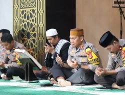 Kapolres Sidrap Pimpin Pengajian Rutin Bhayangkari Cabang di Masjid Al-Ikhlas