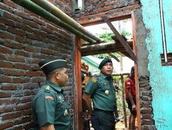 Wujud Kepedulian Pimpinan TNI AD, Kodam XIV/Hsn Merehab Rumah Dinas Yonif 700/WYC