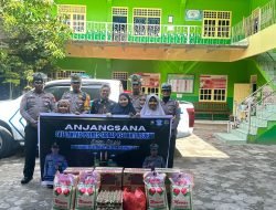 Sambut Isra Mi’raj, Sat Lantas Polres Sidrap Anjangsana ke Panti Asuhan