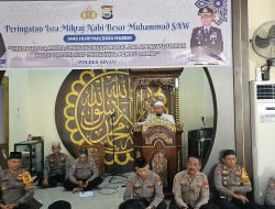 Polres Sinjai Gelar Peringatan Isra Miraj Nabi Besar Muhammad SAW 1445 H / 2024 M