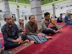 Safari Sholat Subuh Berjama’ah, Polres Pelabuhan Makassar Wujudkan Cooling System jelang Pemilu 2024