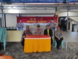 Polda Sulsel Gelar Minggu Kasih Tampung Aspirasi Jemaat Kompleks NTI Makassar