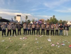 Kampanye Pemilu 2024, Jajaran Polres Sidrap Amankan 3 Kecamatan