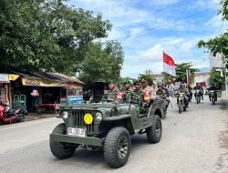 Koramil 1409-01/Somba Opu Laksanakan Patroli Gabungan TNI-POLRI Jelang Pemilu 2024