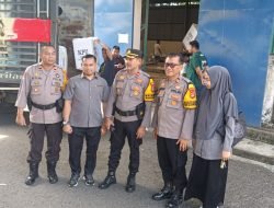 Wakapolres Sidrap Cek Gudang KPU di Hari Terakhir Pendistribusian Logistik Pemilu