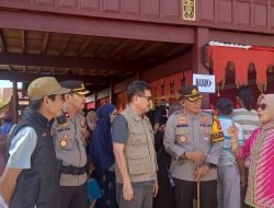 Bersama PJ.Bupati, KPU dan Bawaslu, Kapolres Sidrap Pantau Pelaksanaan Pesta Demokrasi di Beberapa TPS