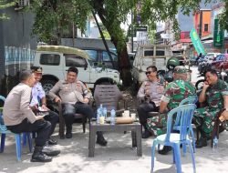 Pantau Proses Pencoblosan, Kapolres AKBP Yudi Frianto Stanby Posko PAM TPS