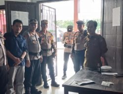 Kapolres Sidrap Turunkan Ratusan Personil Amankan Rapat Pleno Terbuka Rekapitulasi Perolehan Suara di PPK