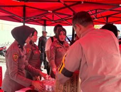 Penguatan Psikologis Terhadap Personil Polri yang melaksanakan pengamanan Kotak Suara di Kantor PPK Rappocini Makassar