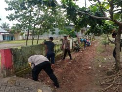 Satgas TMMD ke – 119 Kodim 1409/Gowa Laksanakan Perbaikan Pagar Masjid