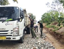 TMMD ke-119 Fokus Rintis Akses Jalan di Desa Panaikang