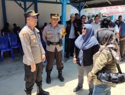 Polres Sinjai Laksanakan Pam Pemilihan Suara Ulang (PSU) di 6 TPS di Kabupaten Sinjai