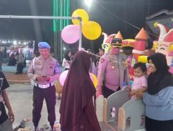 Kapolsek Panca Rijang Pimpin Patroli Blue Light Pasca Pemilu