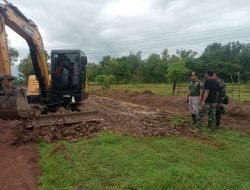 Dandim 1409/Gowa Selaku Dansatgas TMMD 119 Terjun Langsung Pantau Kegiatan