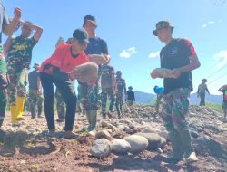 Program TMMD 119 Tanamkan Semangat Gotong Royong Dalam Bekerja