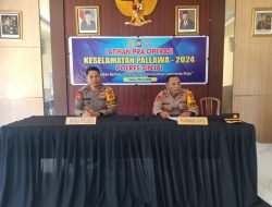Jelang Ops Keselamatan Pallawa 2024, Polres Sinjai Melaksanakan Latihan Pra Operasi