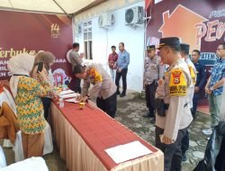 Pastikan Aman,Kapolres Sinjai Pantau Pengamanan Rekapitulasi Perhitungan Suara Pemilu di KPU