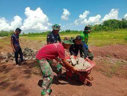 Pekerjaan Pembangunan Jalan TMMD ke – 119 Terus Dikebut