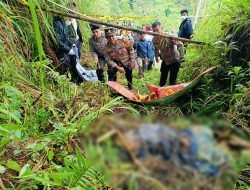 Polsek Tombolopao Datangi TKP Penemuan Mayat Perempuan di Bolaromang Tombolopao