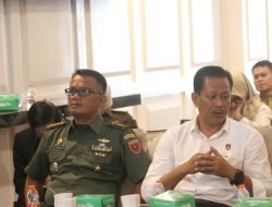 Mewakili Pangdam, Pamen Ahli Bidang Ekonomi Poksahli Menghadiri Rakor Inflasi Secara Virtual di Kantor Gubernur Sulsel