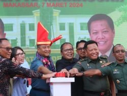 Kakumdam XIV/Hsn Mewakili Pangdam Menghadiri Peresmian Gedung Otmilti IV Makassar