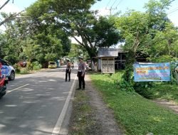 Ops Keselamatan 2024,Satlantas Polres Sinjai Pasang Spanduk Imbauan di Beberapa Titik Rawan Kecelakaan