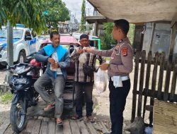 Hari ke-5 Operasi Keselamatan Pallawa 2024, Kanit Kamsel Sat Lantas Polres Sidrap Laksanakan Jumat Berkah