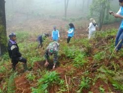 Lestarikan Alam, Koramil 1409-04/Tinggimoncong Karya Bakti Penanaman Pohon
