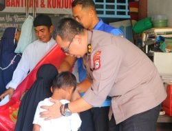 Peduli Sesama, Bag. Psikologi Biro SDM Polda Sulsel Gelar Jumat Berbagi program Kapolda Sulsel