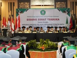 Pamen Ahli Bid.Sosbud Poksahli Mewakili Pangdam XIV/Hsn Menghadiri Wisuda Sarjana dan Pascasarjana Tahun 2024 STAI Al-Furqan