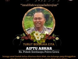 Polres Gowa Berduka, AIPTU Ashar Tutup Usia di ICU RS.Hermina Makassar