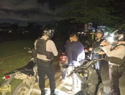 Perintis Presisi Samapta Polres Gowa Gelar Patroli Dialogis Dalam Menjaga Situasi Kamtibmas Tetap Aman
